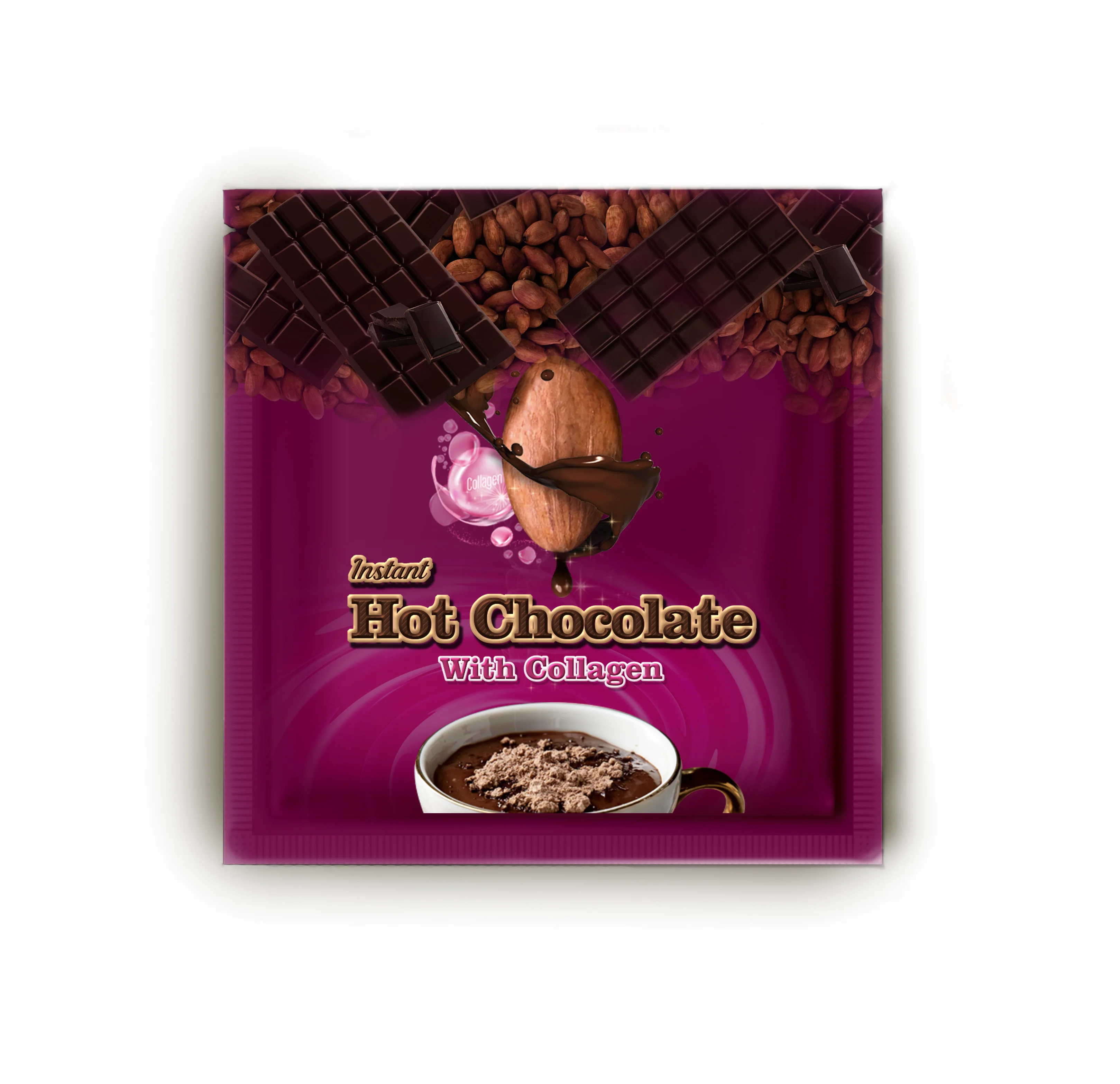Crafted Perfection Premium Manufacturing of Instant Hot Chocolate with Collagen Premium Cacao Drinks