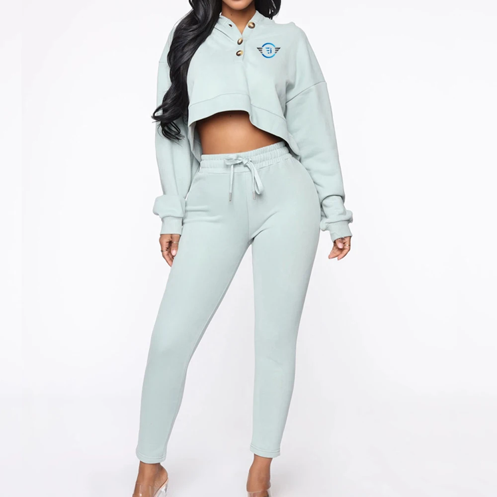 Hot Sale High Quality Custom Sports Jogger Tracksuits Womens Tracksuits 2 Piece Set Gym Tracksuit for Women