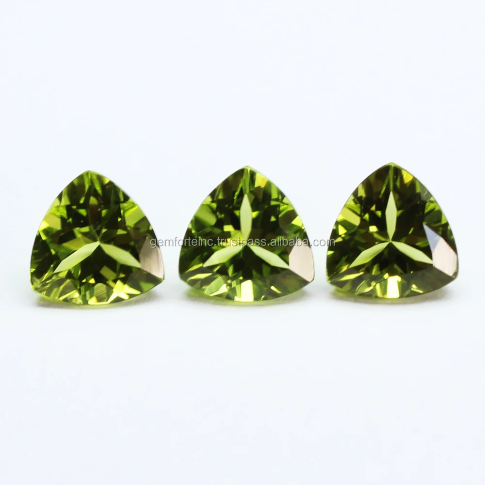 Natural Faceted High Quality Peridot Green Loose Gemstone Mixed Shape Customized Best Selling Natural for Jewelry Making Stone