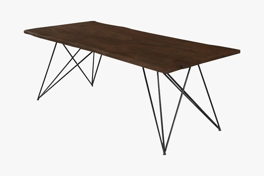 Direct Factory Supply Contemporary Wooden Dining Table Sleek Design for Minimalist Interiors for Sale from India