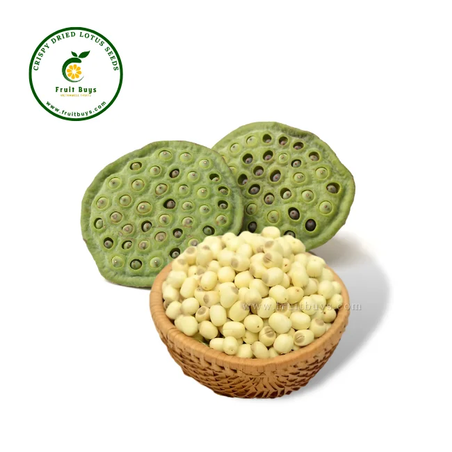 Dried Fruit Packaging Aluminum Zip Nylon Bag	No Sugar Added	Viet Nam Lotus Root	from FRUITBUYS VIETNAM