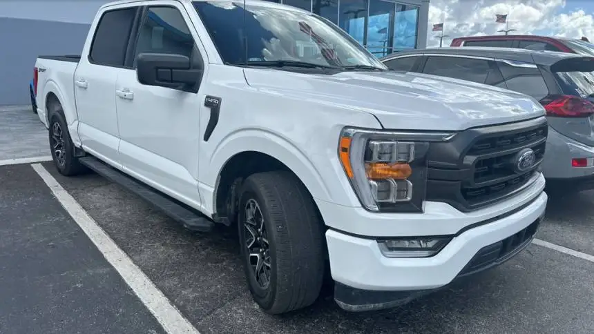 2023 Ford F-150 XLT Подержанный внедорожник с левым рулевым рулем механическая коробка передач кожаные сиденья для задней камеры электрическим бензиновым топливом