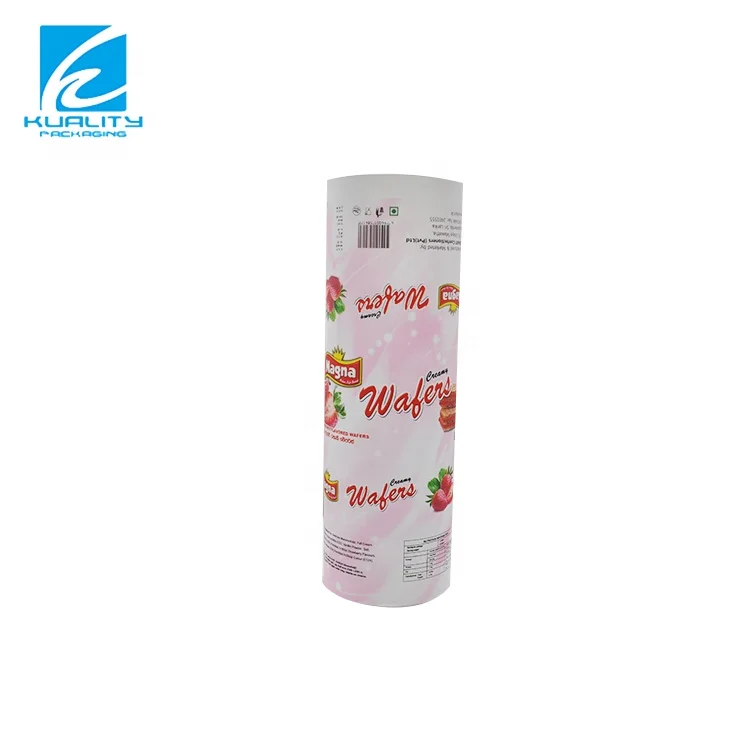 Eco-friendly laminated plastic packaging chips packing roll film
