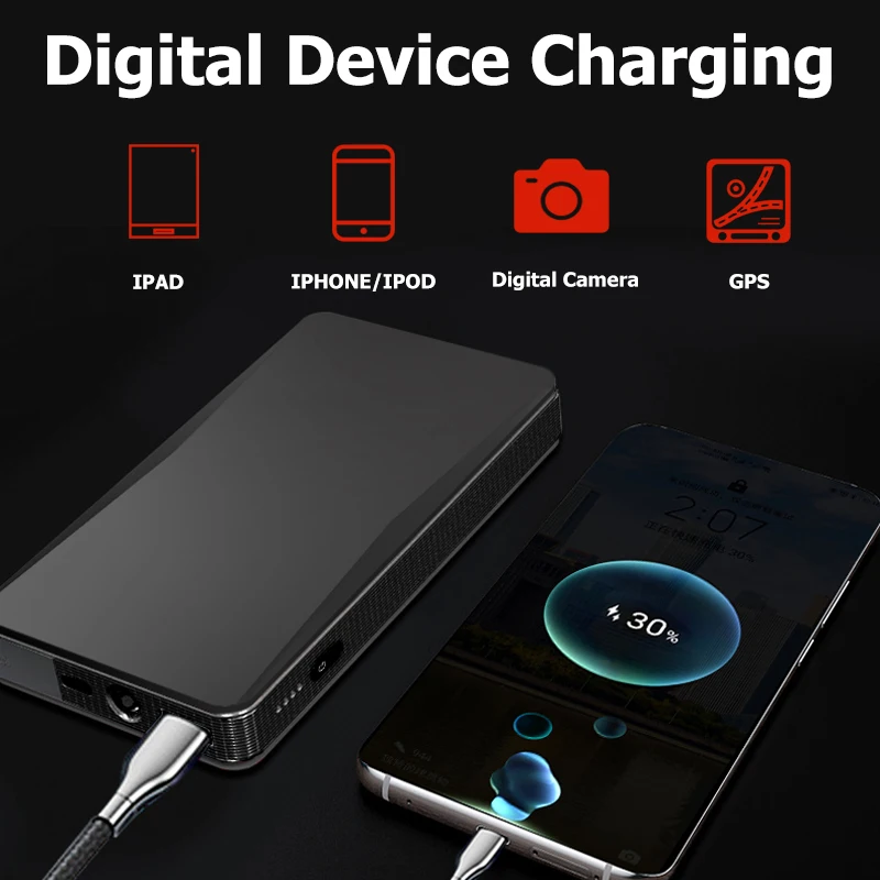 Multi-function Car Jump Starter Car Jump Starter Power Bank with Flashlight High Quality Jump Start for Gasoline