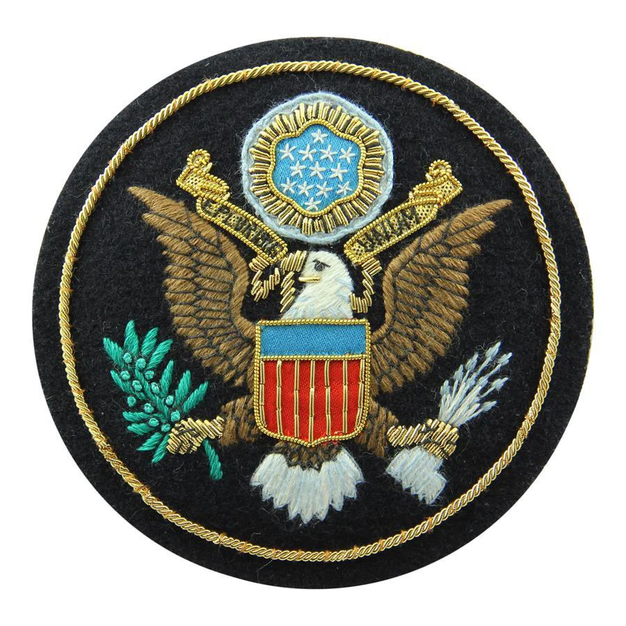 SEAL OF THE USA BLAZER BADGE | Best Price Hand Made Badges
