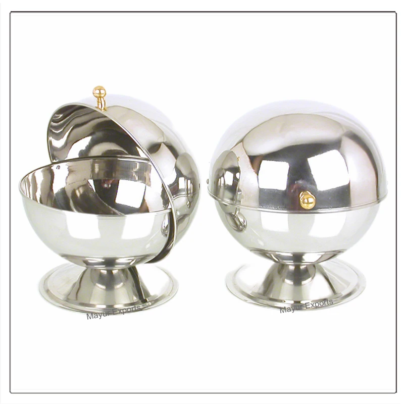 Сахарница из нержавеющей стали