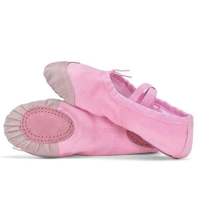 Customized Color Women professional Leather ballet shoes for dance Ballet Pointe Shoes For Girls