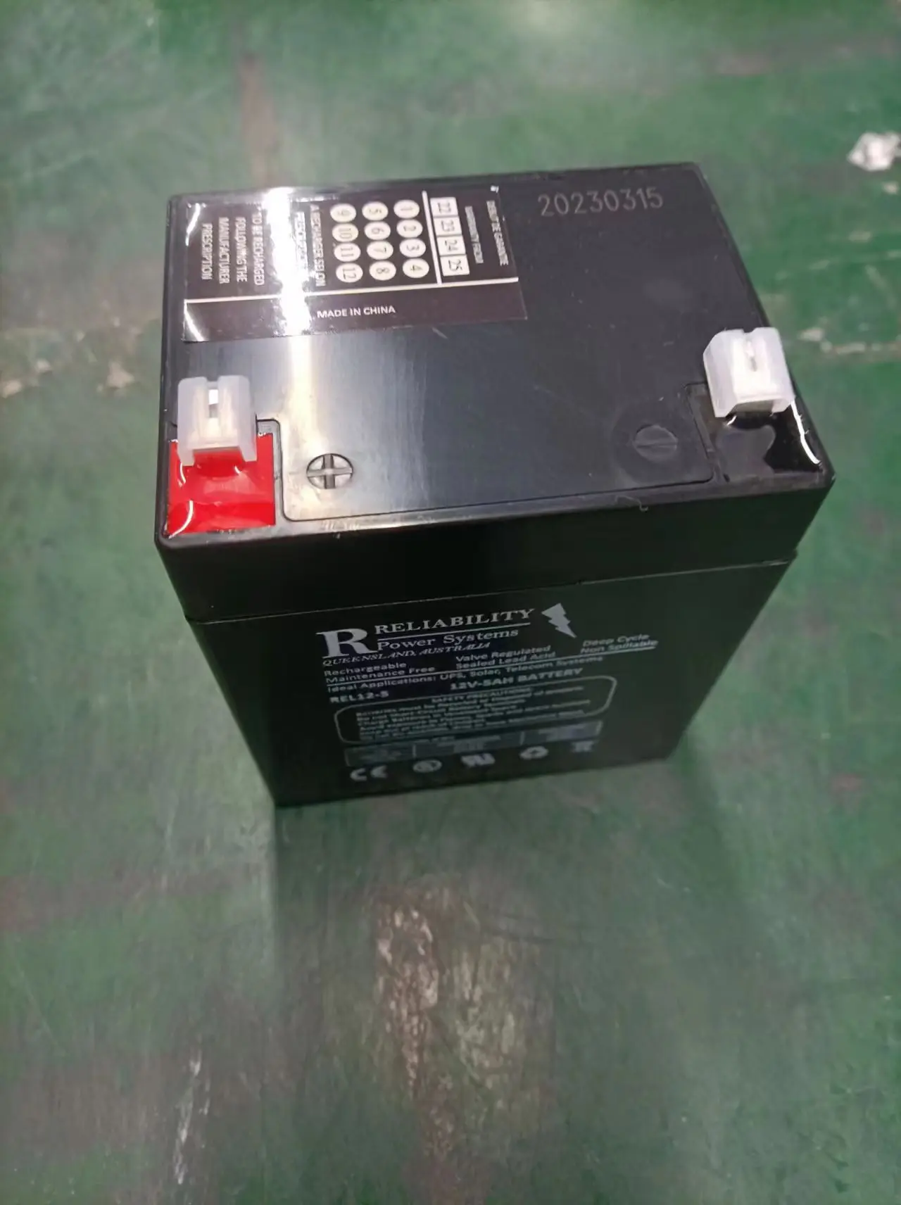 12V 5Ah VRLA Battery Deep Cycle Toys for Kids Alarm Systems