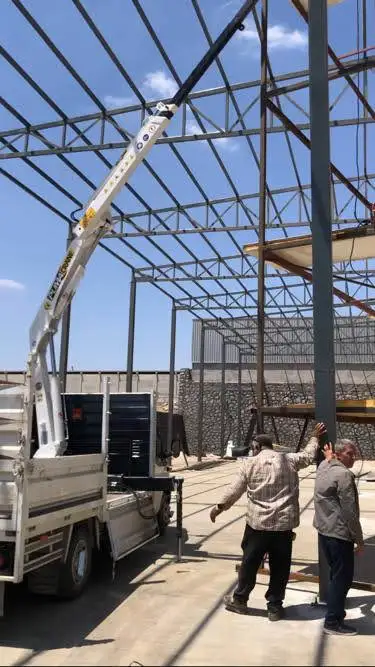 Best Quality Hydraulic 2 Ton PMA 40 Series Knuckle Boom Truck Mounted Crane Strong Construction Turkey