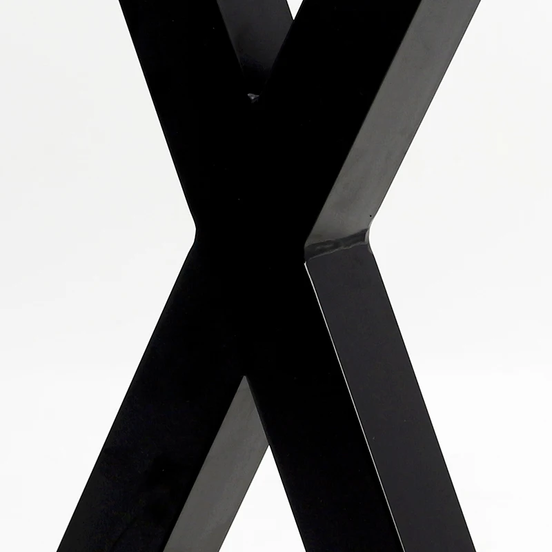 Industrial Metal Iron Bar Home Desk A Shape Leg Coffee Table Foot Frame Support Conference Furniture Leg