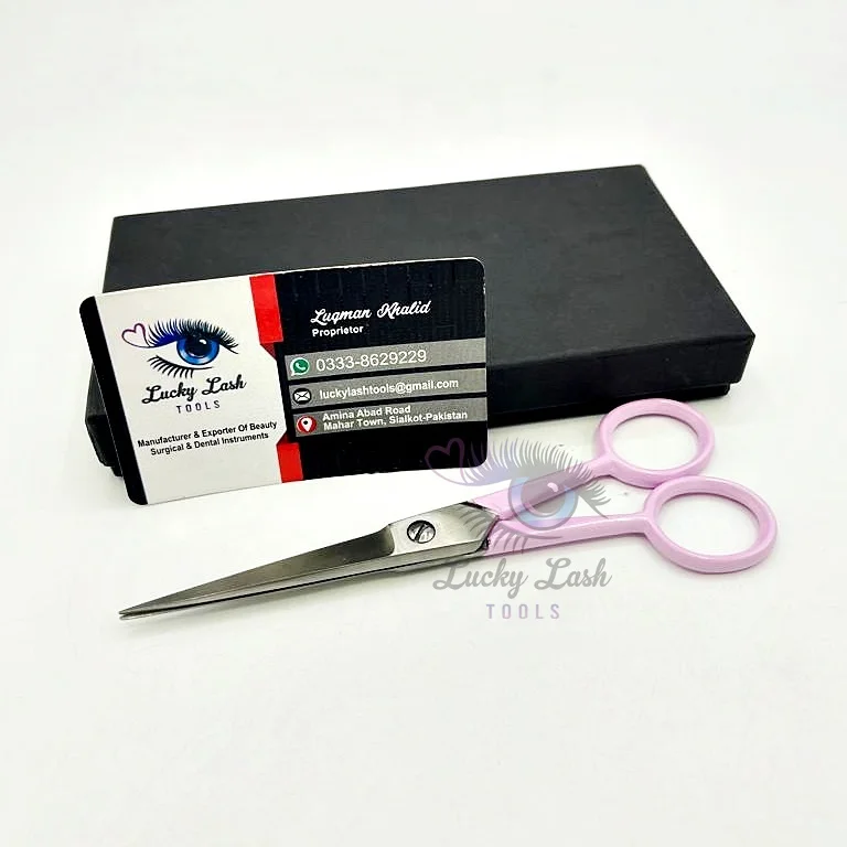 New Arrivals Professional Grooming Barber Scissors pink handle Stainless Steel dull finish Hair Cutting Scissors private logo