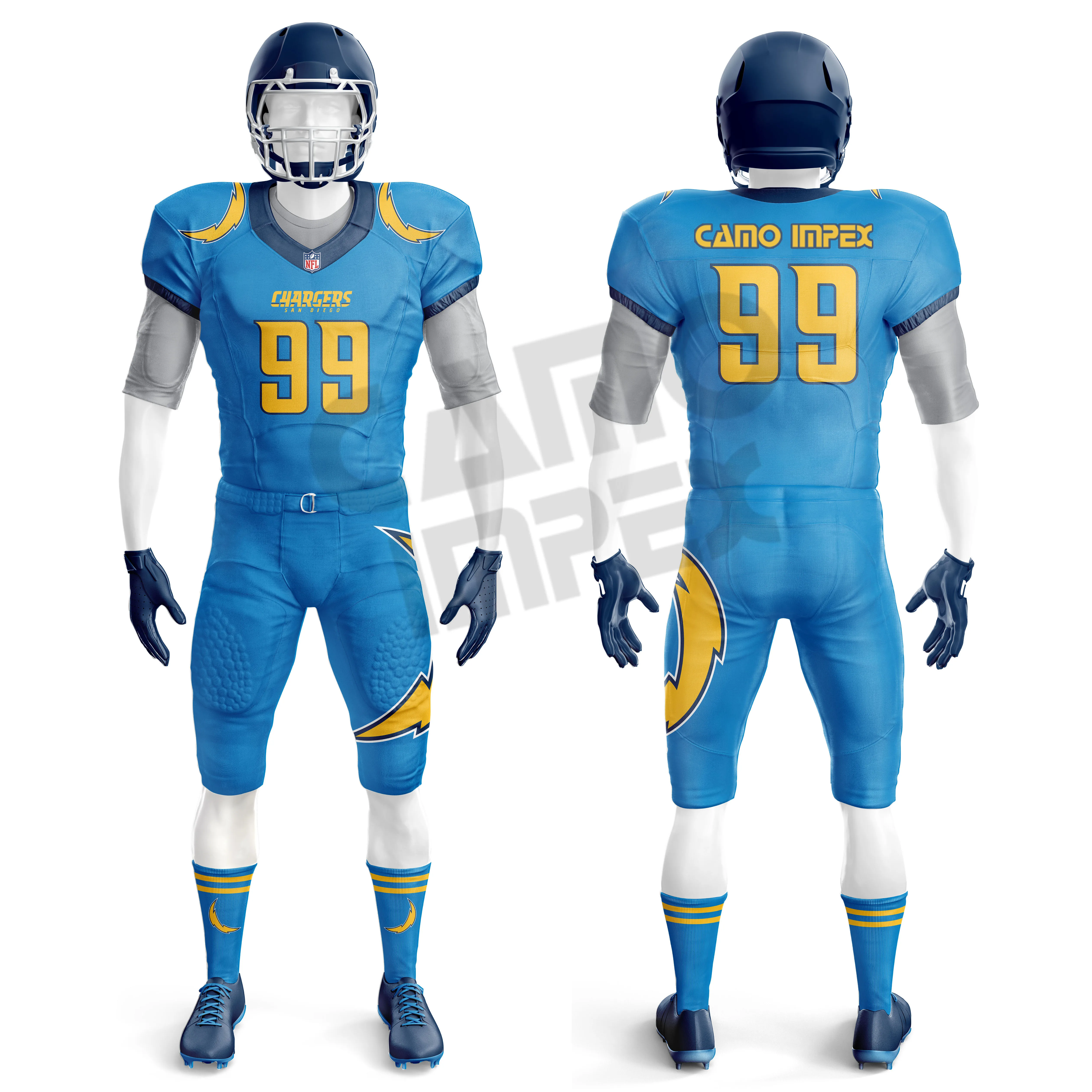 2022 Custom Color Wholesale Unique Quality Customized American Football Uniform / Team 100% Polyester American Football Uniform