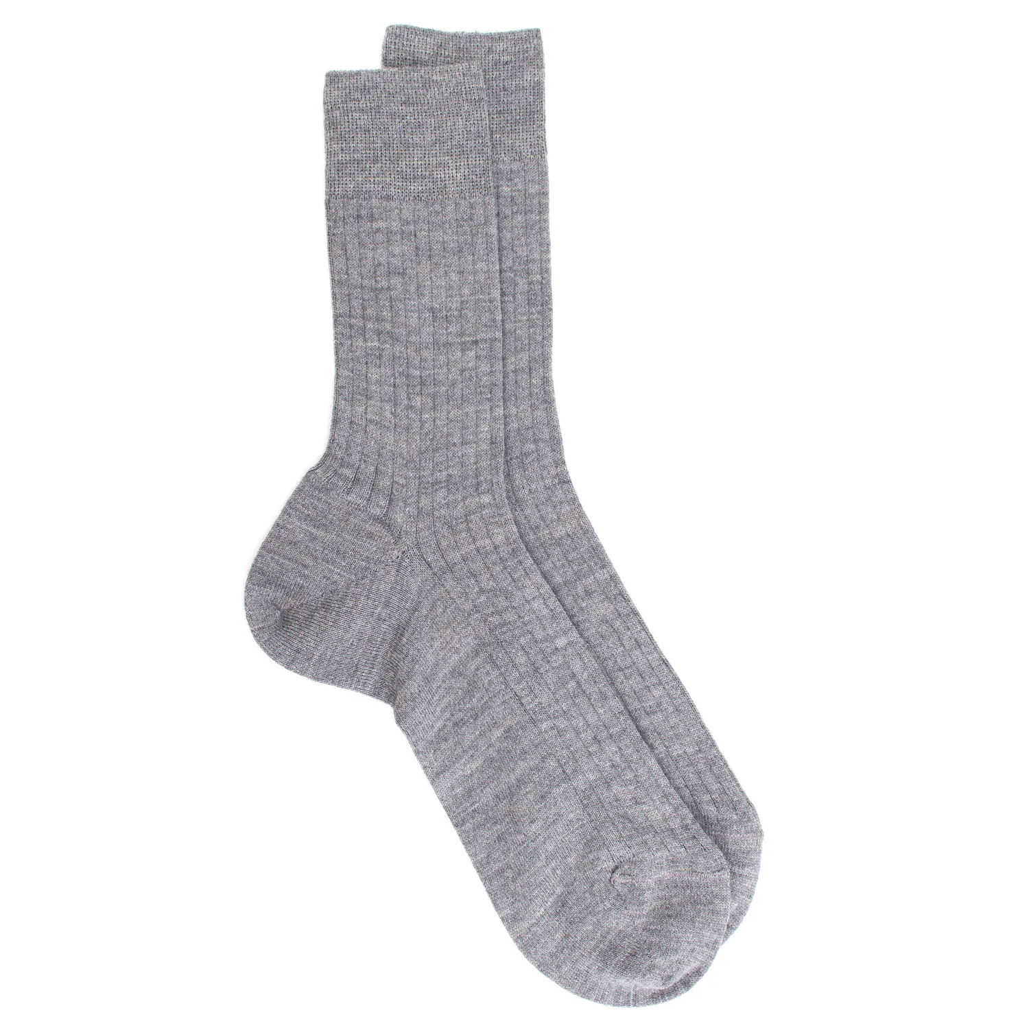 High-Quality Mens Ribbed Merino Wool Socks - Soft And Breathable - Perfect For All-Day Comfort And Warmth