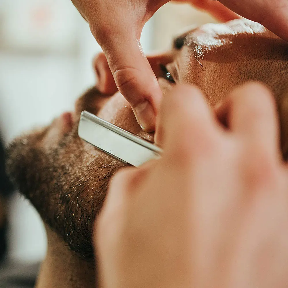 Professional Straight Shaving Razor Stainless Steel Old Fashion Cut Throat Barber Razor