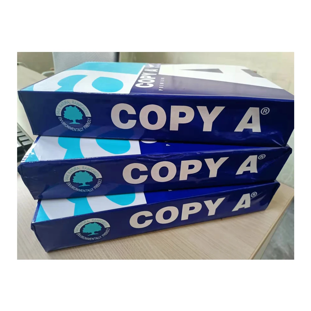 High Quality White Double A Premium A4 80gsm Copier Paper Ream OEM A4 copy paper office supplies Factor