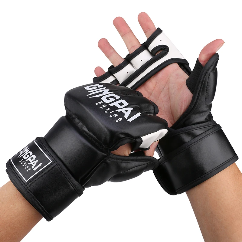 New Wholesale Design High Quality Pu Mma Gloves Ufc Gloves for Training Customized Ufc Mma Gloves