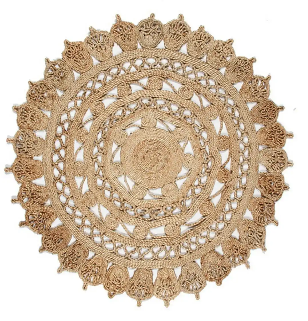 Экологичные плетеные коврики ручной работы из джута, коврики, напольные коврики для гостиной, коврики для домашнего декора, коврики из бангладеш