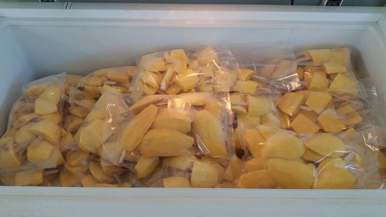 High Recommend Premium Quality IQF Fresh Mango Sliced Frozen Fruit And Best Selling Product From Thailand