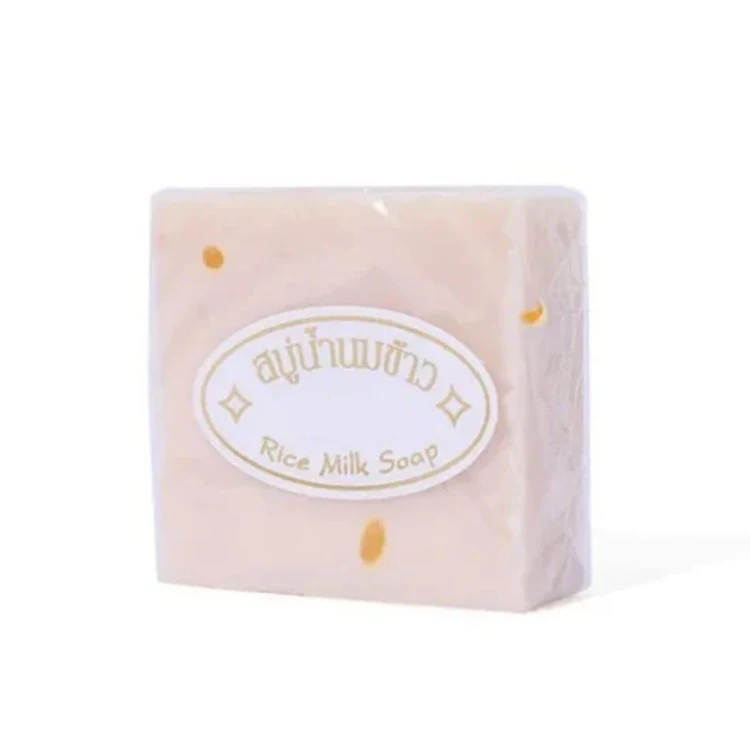 Китайская фабрика лучшая низкая цена Savon De Riz Au Lait для лица Отбеливание увлажнение таиландское белое рисовое Молочное мыло с молочным джемом
