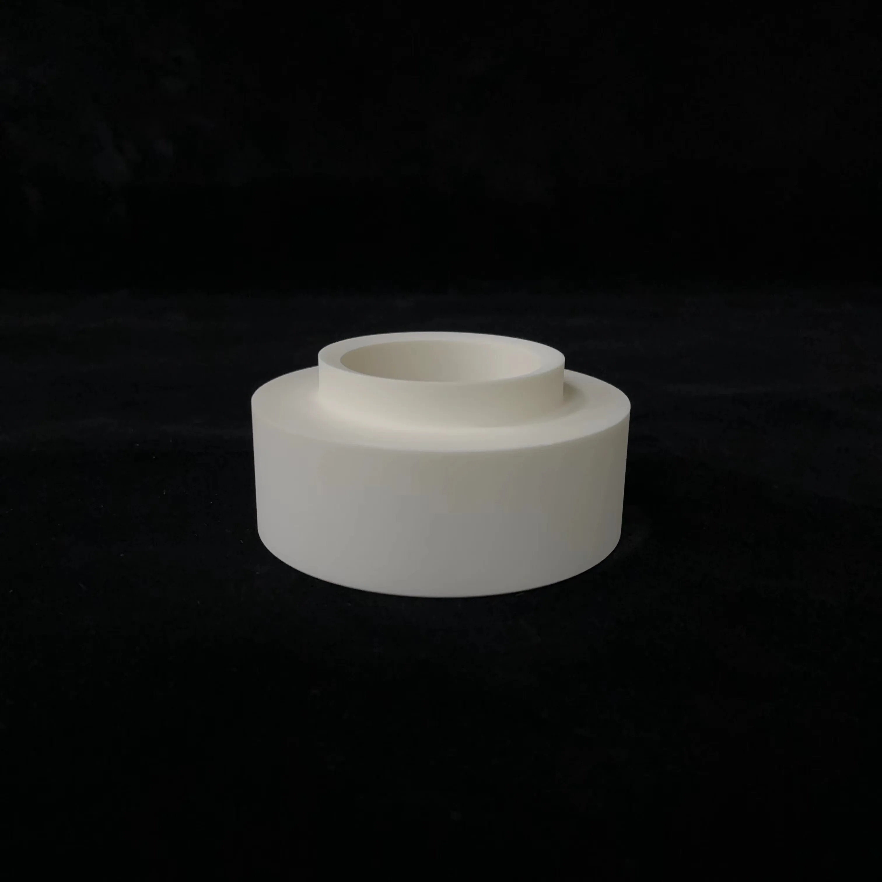 Customized Industrial Resistant Flange Aluminum Oxide Ceramic Flange Ceramic Ring Flange