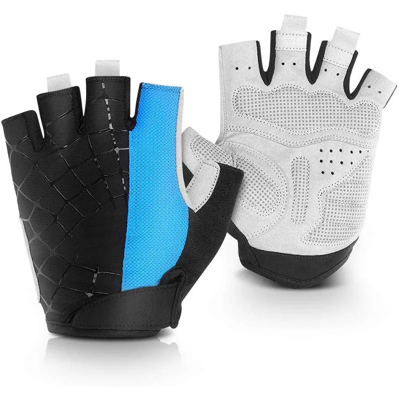 Breathable Anti-Slip Shock Absorbing Cycling Gloves Customized Protection Gloves
