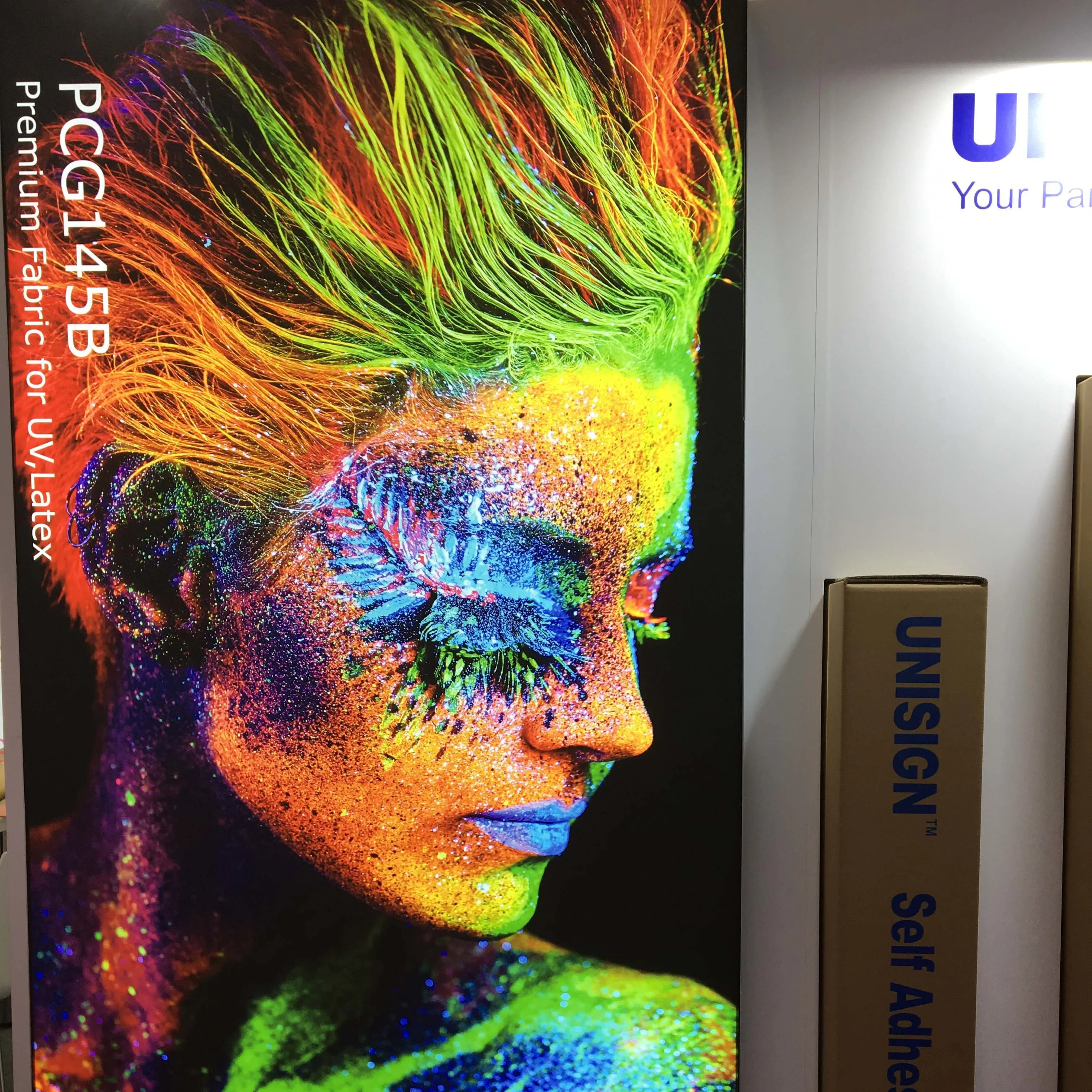 Factory Supply Digital Printing Polyester Sublimation Backlit Fabric Banner for Light Boxes Sign