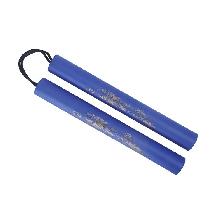 Kung Fu Nunchakus Martial Arts Safety Foam Nunchakus Sponge Double Truncheon With Stainless Steel Chain