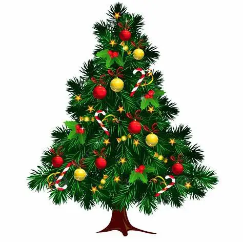 Modern Artificial Green PVC Christmas Tree Easy
