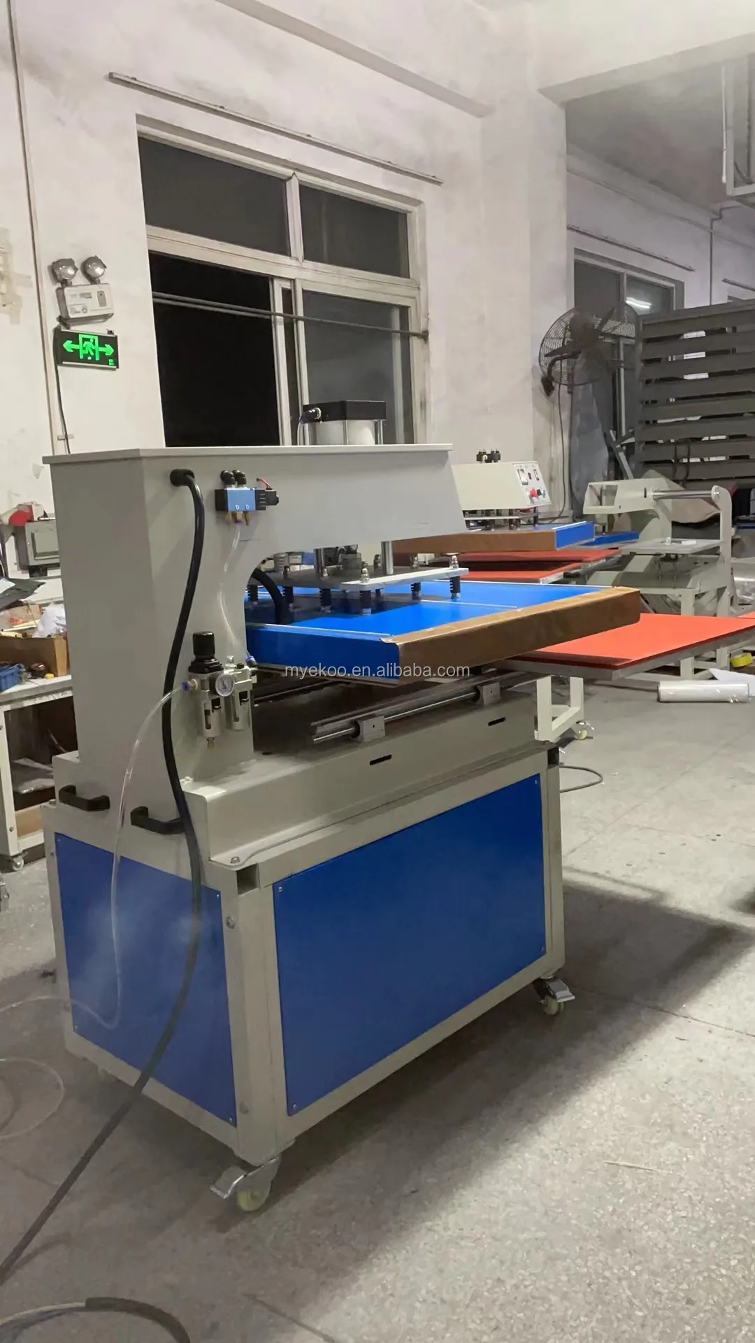 31X39 Large Format Heat Press Machine Big Size Pneumatic Slide Clothing Printing Machine