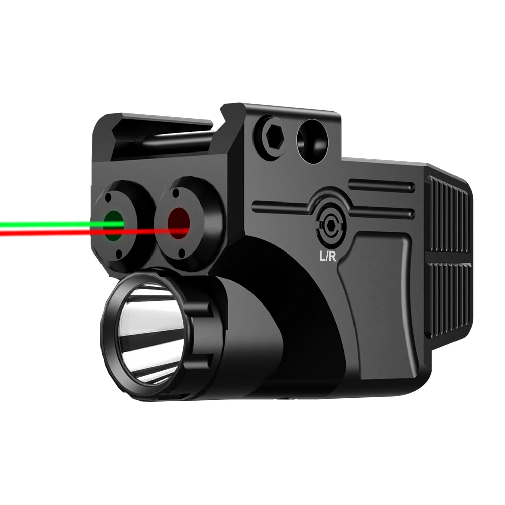 Light Laser Scope Flashlight Dual Laser Sight Green Red Dual Beam Laser Sight