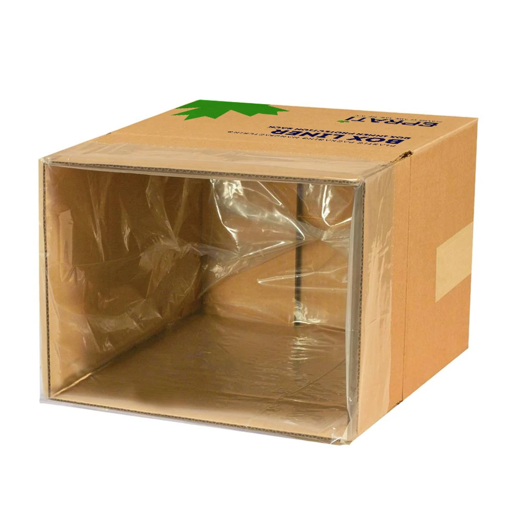 Box Liner High Quality Box Inner Protection Large Sack Color Food Seafood Bag Transparent Biodegradable Plastic HDPE Blue Yellow