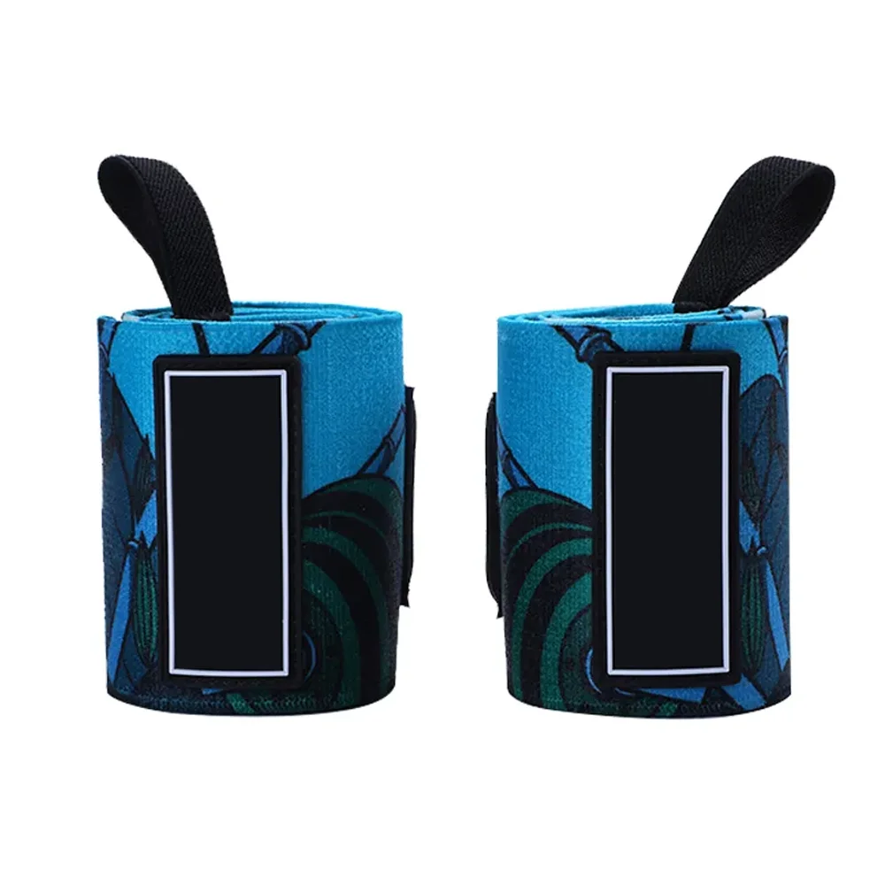 Custom Logo Powerlifting Wristband Gym Fashion Wrist Wraps Weight Lifting Wrist Support Wrap Gym Wrist Straps Fitness