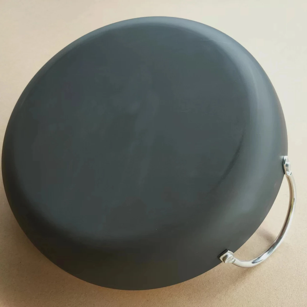 Factory carbon steel nonstick tableware seafood pan seafood pot paella pan with handle for home and kitchen cooking