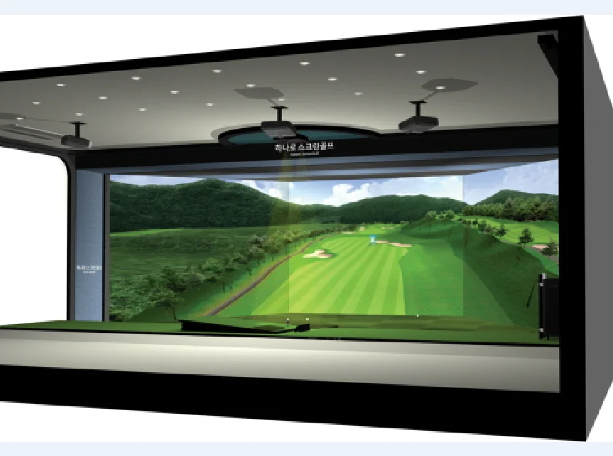 3D Full HD Hanaro Vision Plus 3S (Screen Golf Simulator) long lasting sports machine tools for everyone