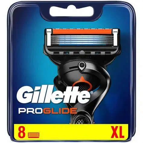 Gillette Proglide Razor Blade 8 refills Cartridges