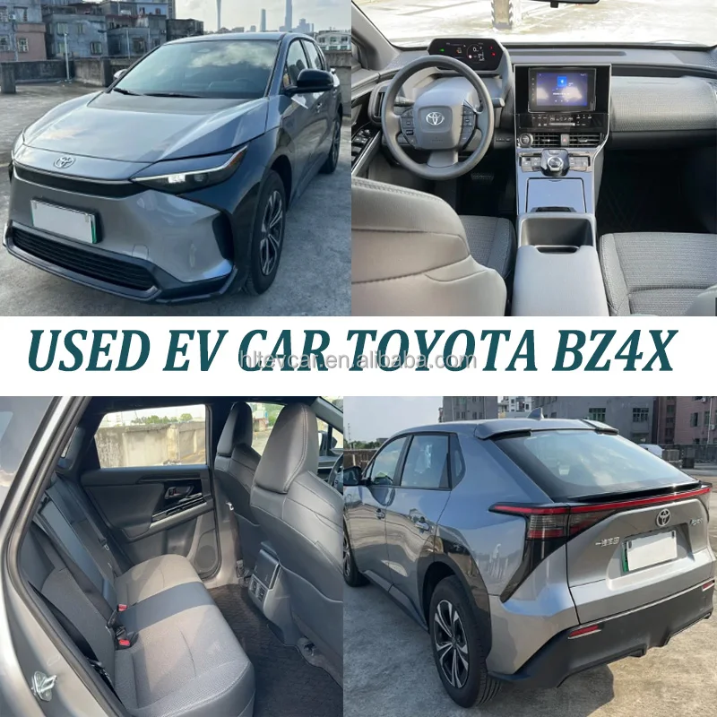 Подержанные автомобили оптовая продажа в Китае 2022 toyota bz4x bz3x электрический автомобиль ev 4 колеса дальность действия 400 км