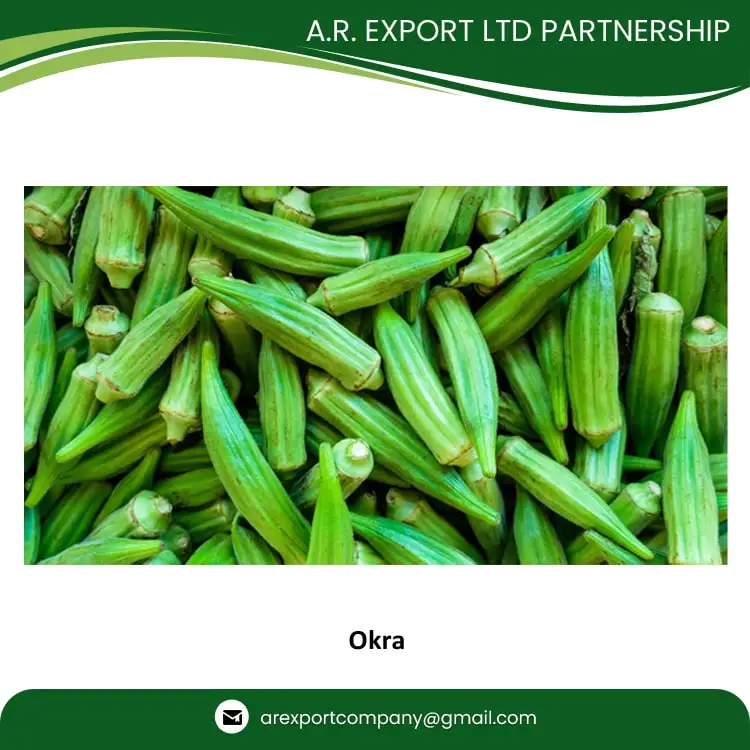 Best Quality Widely Selling Common Cultivated Frozen Okra from Top Listed Thailand Origin Exporter