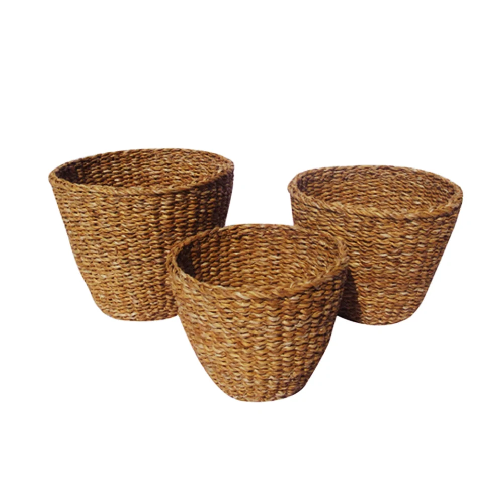 Handmade wicker basket and rattan basket for vegetable storage and kitchen room decoration manufacturing by BD Creation Banglade