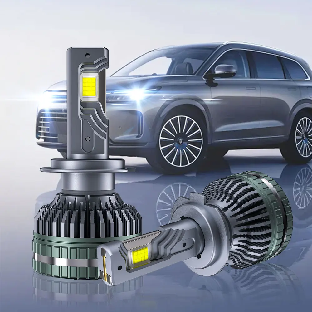 Автомобильная система освещения 400 Вт 50000LM H1 H3 H4 H7 H11 9005 9006 9012 светодиодные лампы Универсальные фары Canbus