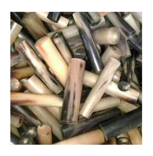 Best Quality Handle Roll Buffalo and Ox Horn Solid Roll Best Quality Polished Horn Tips Natural Horn Roll For Making Handle