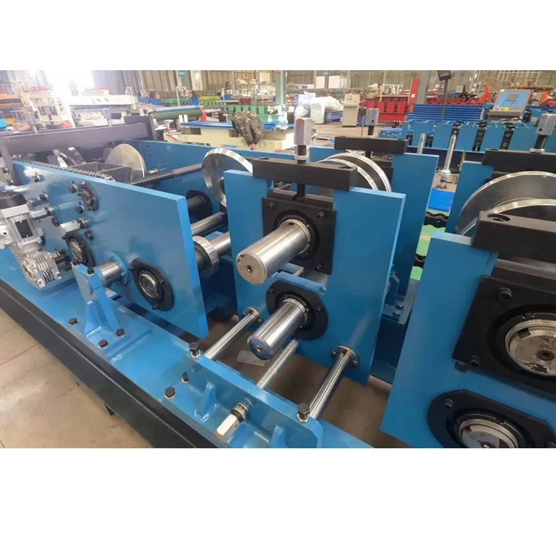 80-300 China Quick Size Changeable Fully Automatic Rolling Machinery 1-4mm C Z U  Steel Purlin Roll Forming Machine for Sale