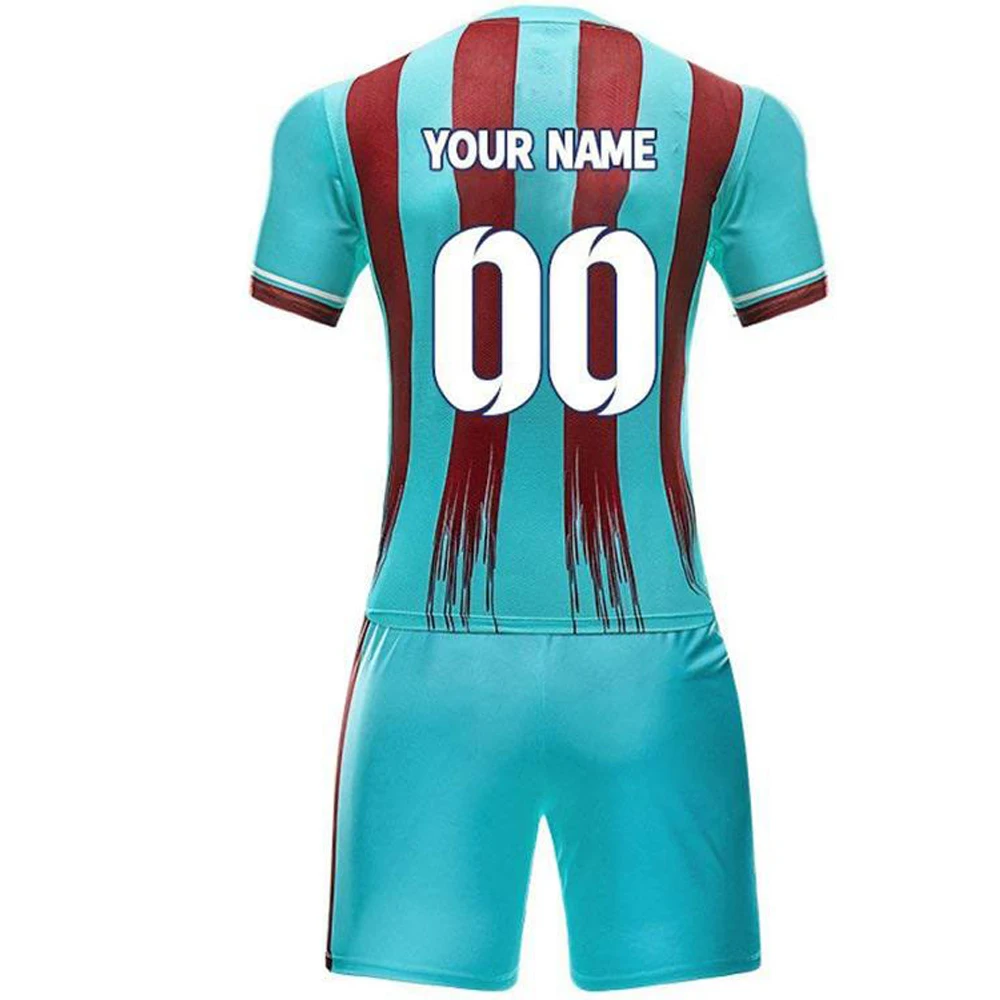 Wholesale Sports Soccer Uniform Custom sublimation Digital Printing Design Football Soccer Kit Soccer Uniform