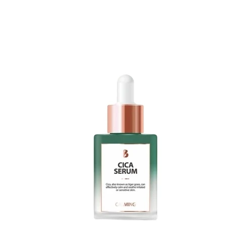 Private Label 40ml Korean Cica Serum Hyaluronic Acid Liquid Soothing Face Whitening ODM/OEM Facial Serum Lightening Function