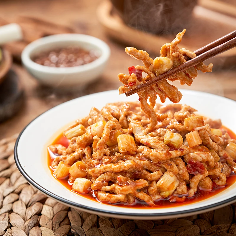 Оптовая продажа от фабрики QINMA свиной соус со вкусом рыбы пряный Сычуань для приготовления традиционной китайской приправы