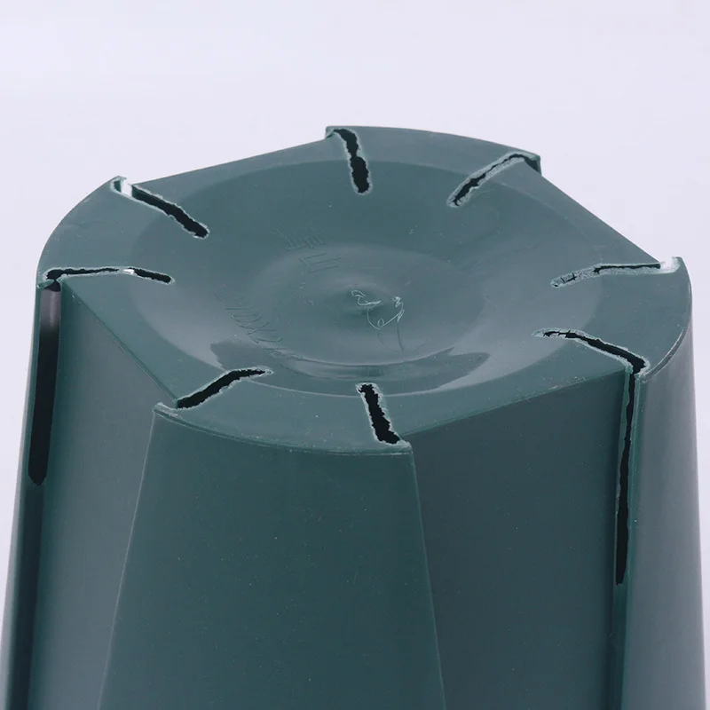 0.5  green Gallon Pot Orchid Flower Planter outdoor Plastic Nursery Pots/Non-toxic tasteless gallon Pot