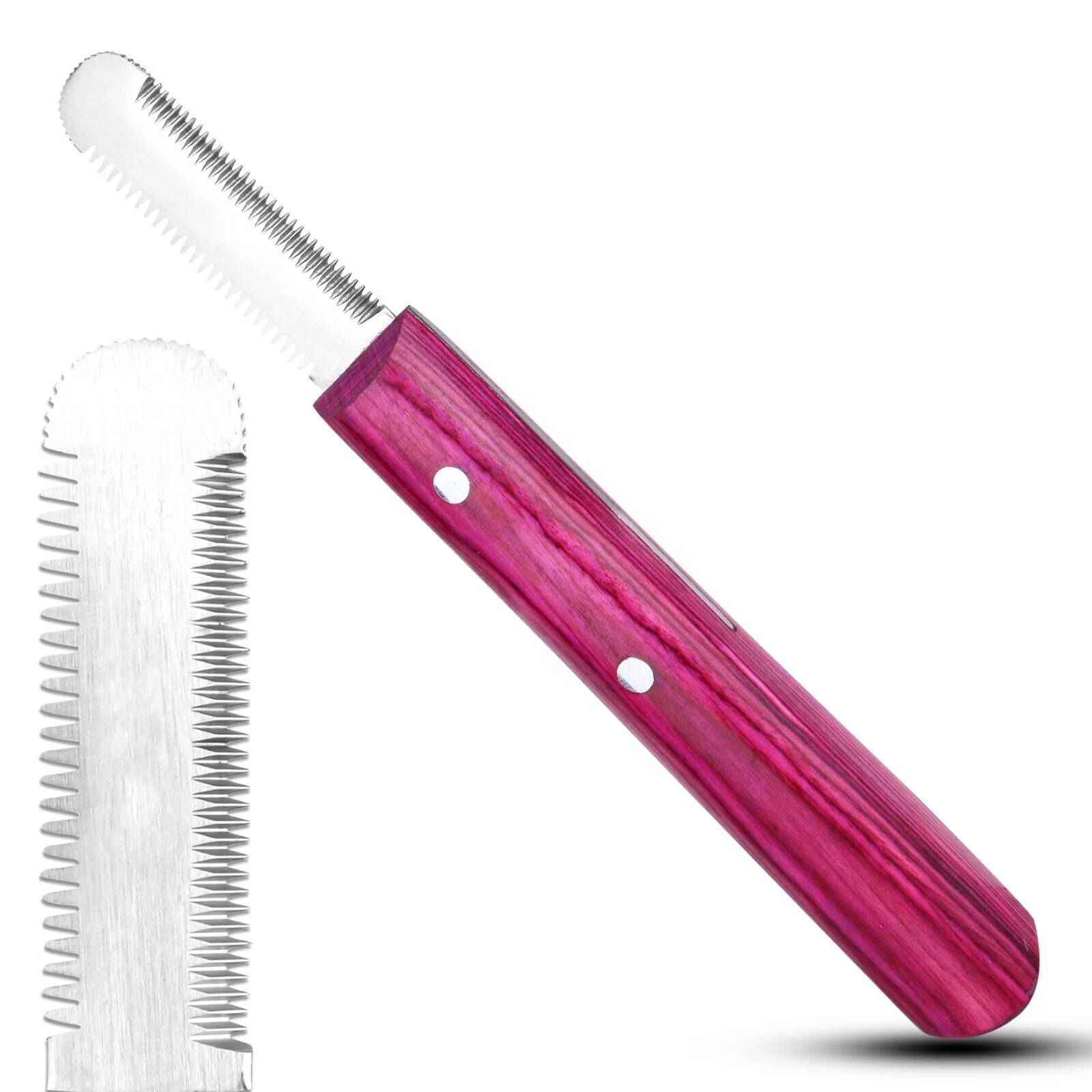 MULTI HAND STRIPPING KNIFE CAT DOG PET GROOMING COMB HAIR 6 PIECE COARSE FOR CAT AND DOG EASY TRIM