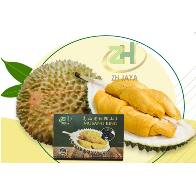 Best Selling High Quality Fresh Musang King D197 Durian (Fresh Fruit) Its Long Finish Has A Layered Unique