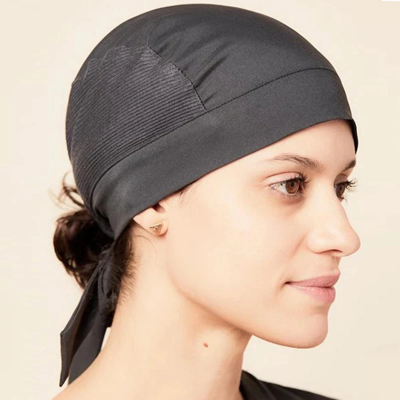 New Cotton Printing Medical Surgical Hat Sweat-Absorbent Pet Nursing Scrub Caps Hospital Doctor Work Hat Nurse Scrub Cap