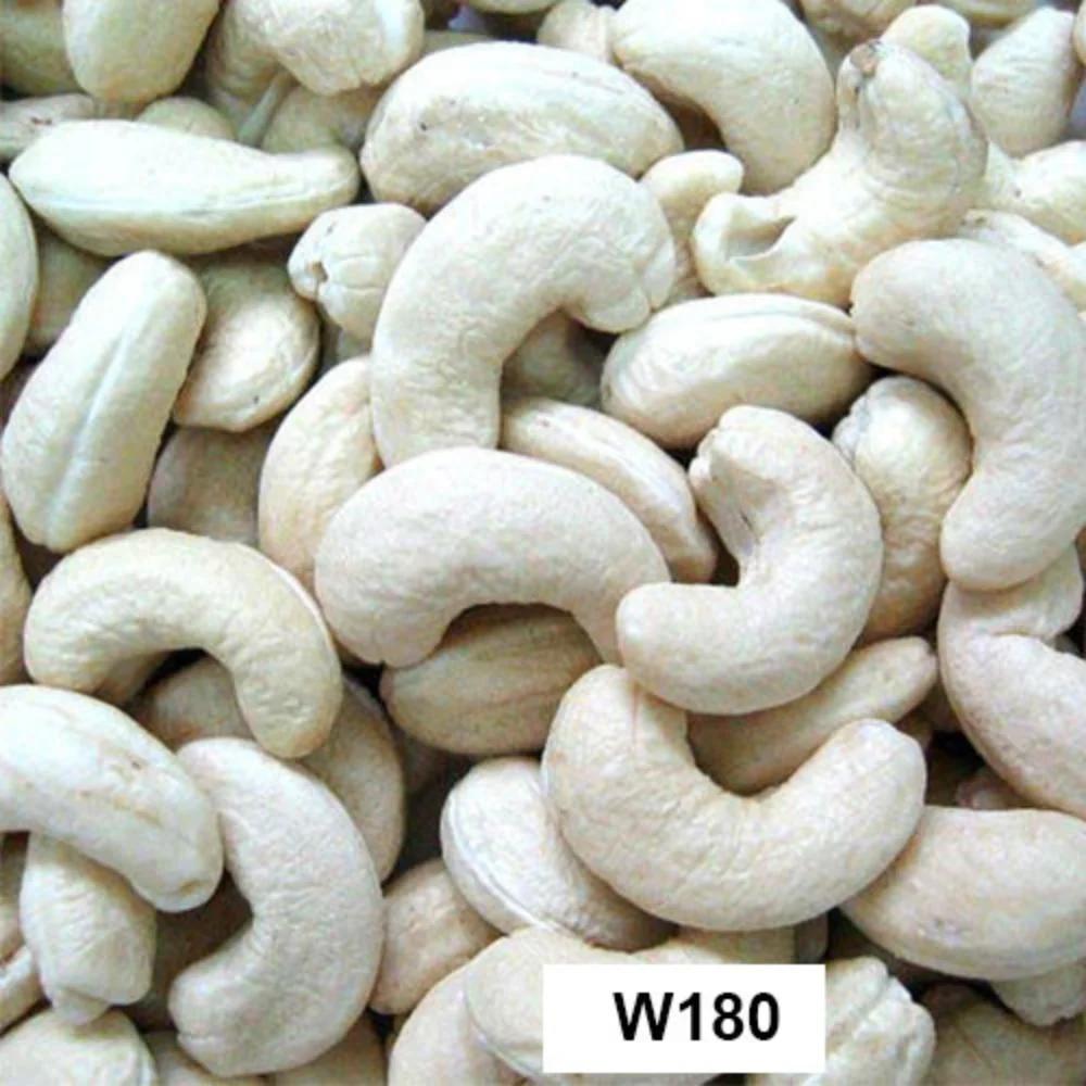 Лучшая цена на необработанный орех кешью оптом необработанный орех кешью W180 100% органический из Вьетнама OEM-сервис
