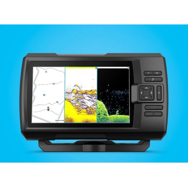 Easy to Use Striker Vivid 7cv Fishfinder 7-Inch Display with Enhanced Sonar Transducer and Color Palettes for Optimal Scanning
